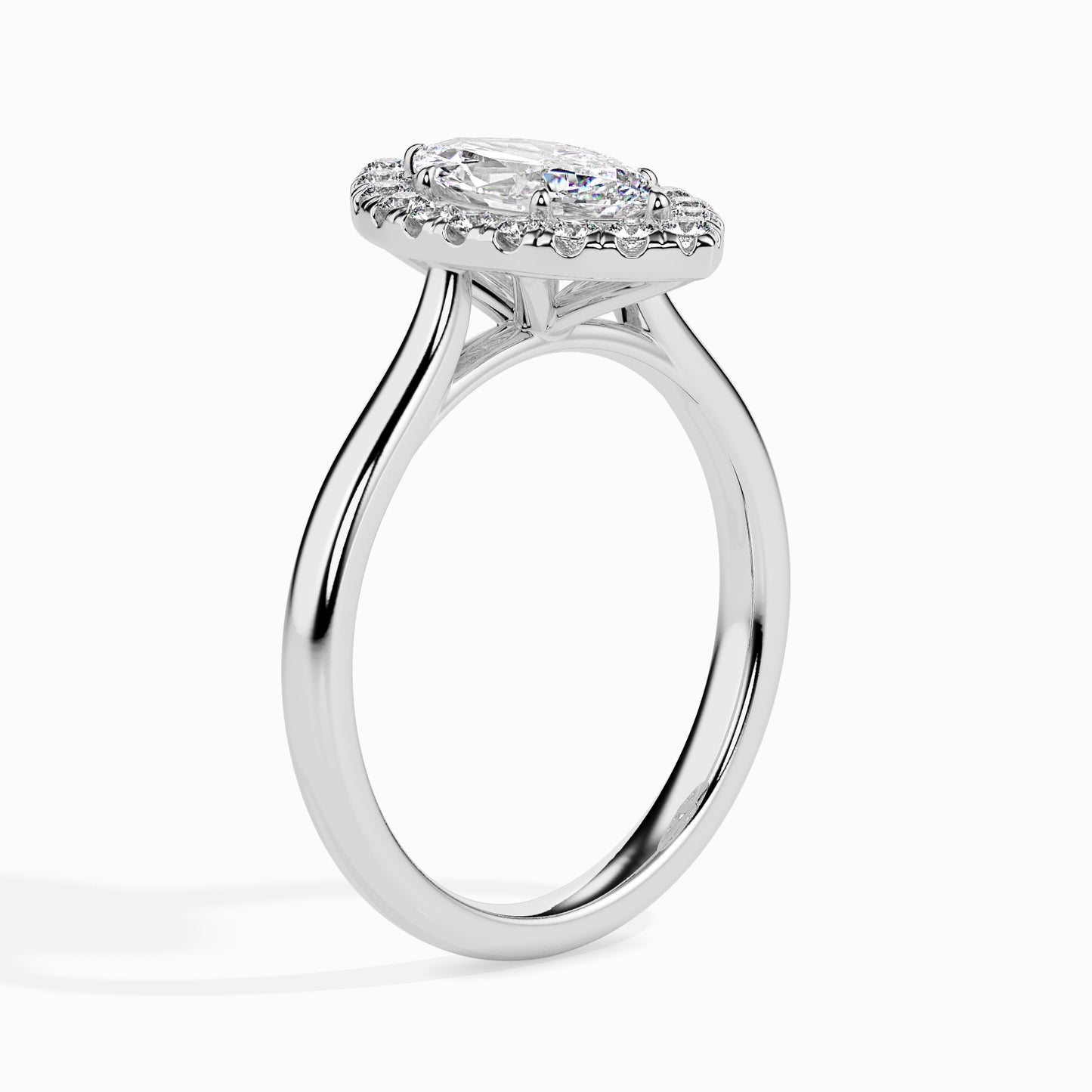 Understated Beauty: 1.33 ct Diamond Solitaire, 4.57kt Gold Band