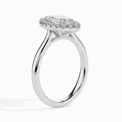 Understated Beauty: 1.33 ct Diamond Solitaire, 4.57kt Gold Band