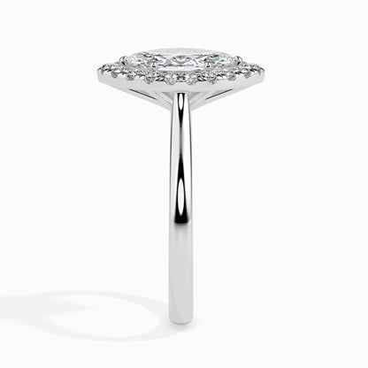 Understated Beauty: 1.33 ct Diamond Solitaire, 4.57kt Gold Band