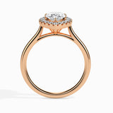 Lab Grown Diamond 1.00 CT Center Solitaire with 0.22 CT Side Stones in 14K Gold Peerless Beauty Ring – IGI Certified & Customizable Fine Jewelry
