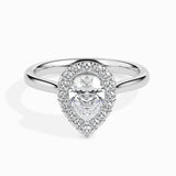 Lab Grown Diamond 1.00 CT Center Solitaire with 0.22 CT Side Stones in 14K Gold Peerless Beauty Ring – IGI Certified & Customizable Fine Jewelry