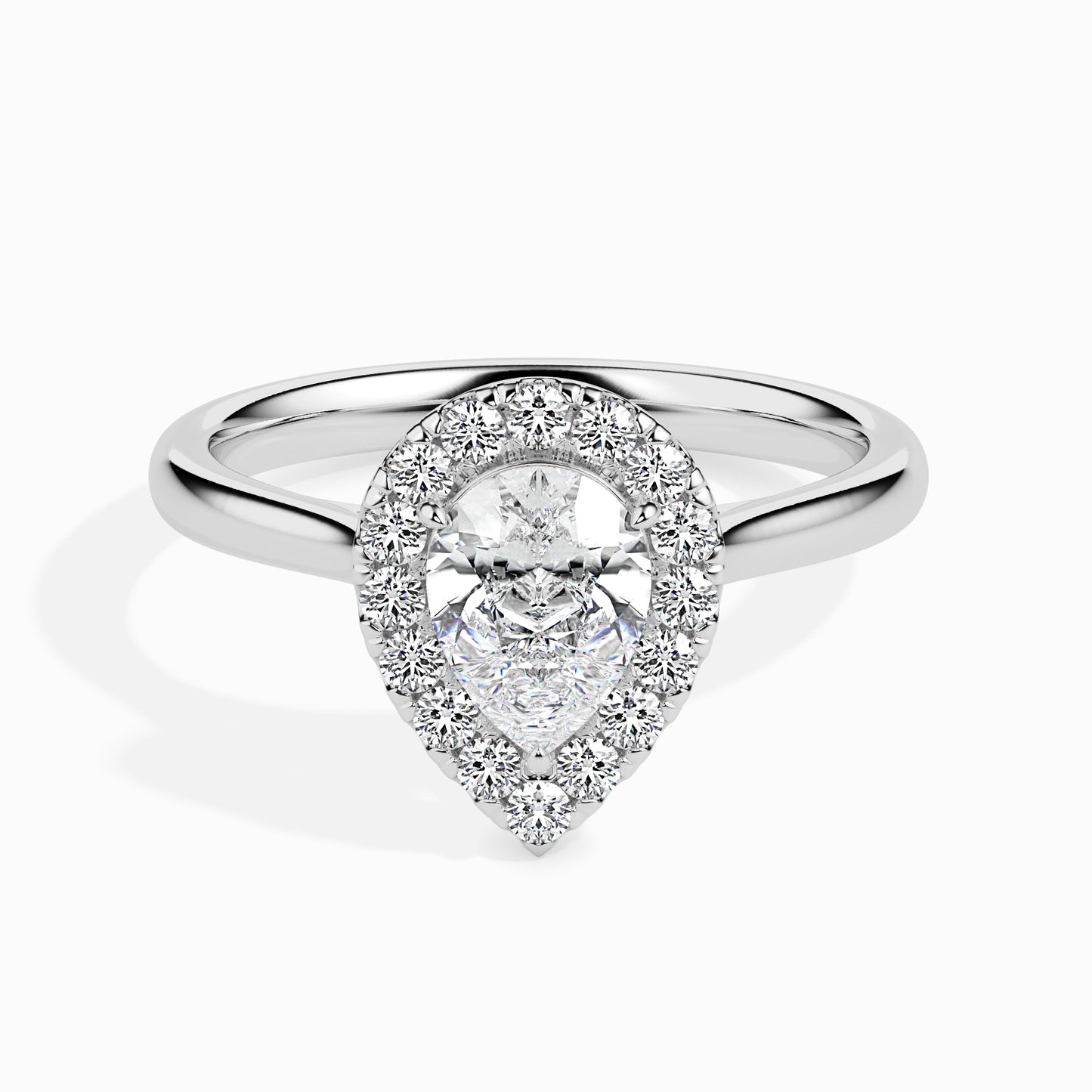 Lab Grown Diamond 1.00 CT Center Solitaire with 0.22 CT Side Stones in 14K Gold Peerless Beauty Ring – IGI Certified & Customizable Fine Jewelry