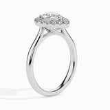 Lab Grown Diamond 1.00 CT Center Solitaire with 0.22 CT Side Stones in 14K Gold Peerless Beauty Ring – IGI Certified & Customizable Fine Jewelry