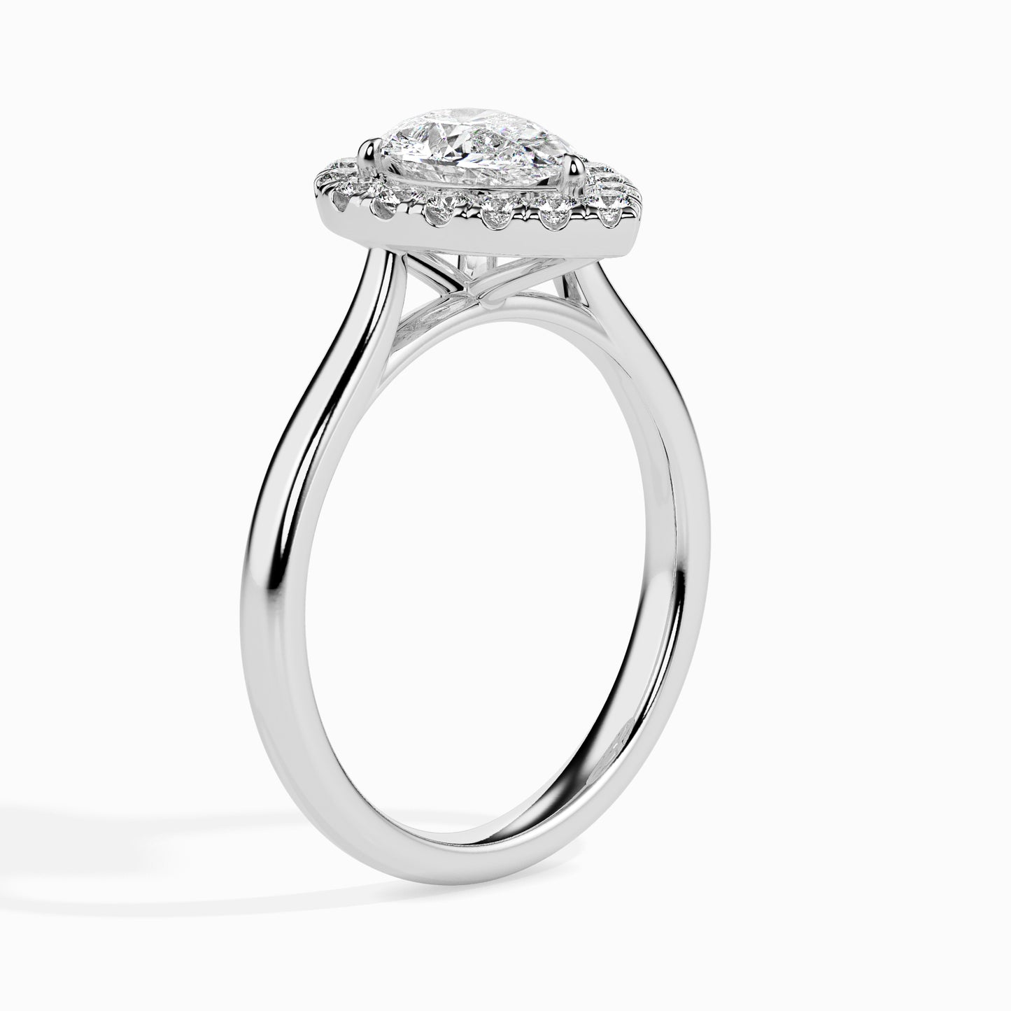 Lab Grown Diamond 1.00 CT Center Solitaire with 0.22 CT Side Stones in 14K Gold Peerless Beauty Ring – IGI Certified & Customizable Fine Jewelry
