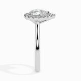 Lab Grown Diamond 1.00 CT Center Solitaire with 0.22 CT Side Stones in 14K Gold Peerless Beauty Ring – IGI Certified & Customizable Fine Jewelry