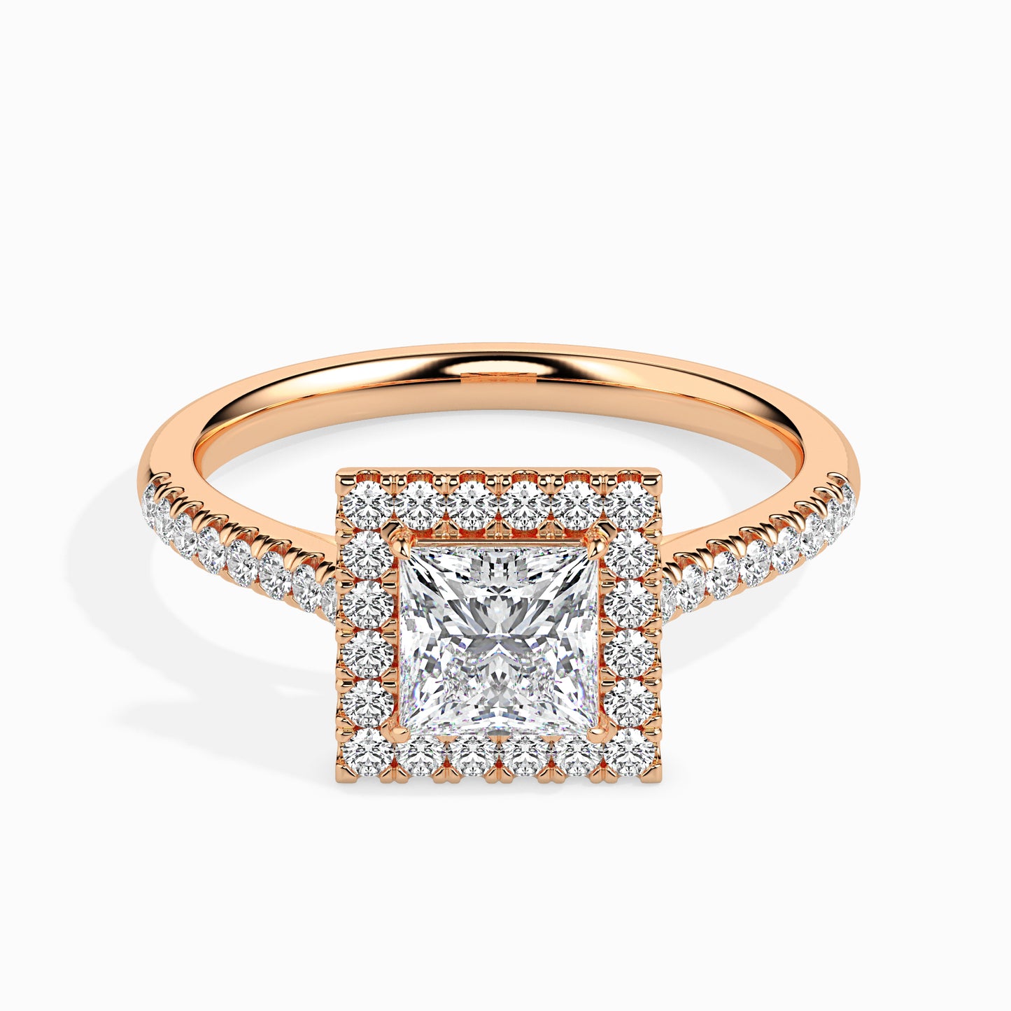 Timeless Sparkle: 1.43 ct Diamond Ring in 4.14kt Gold