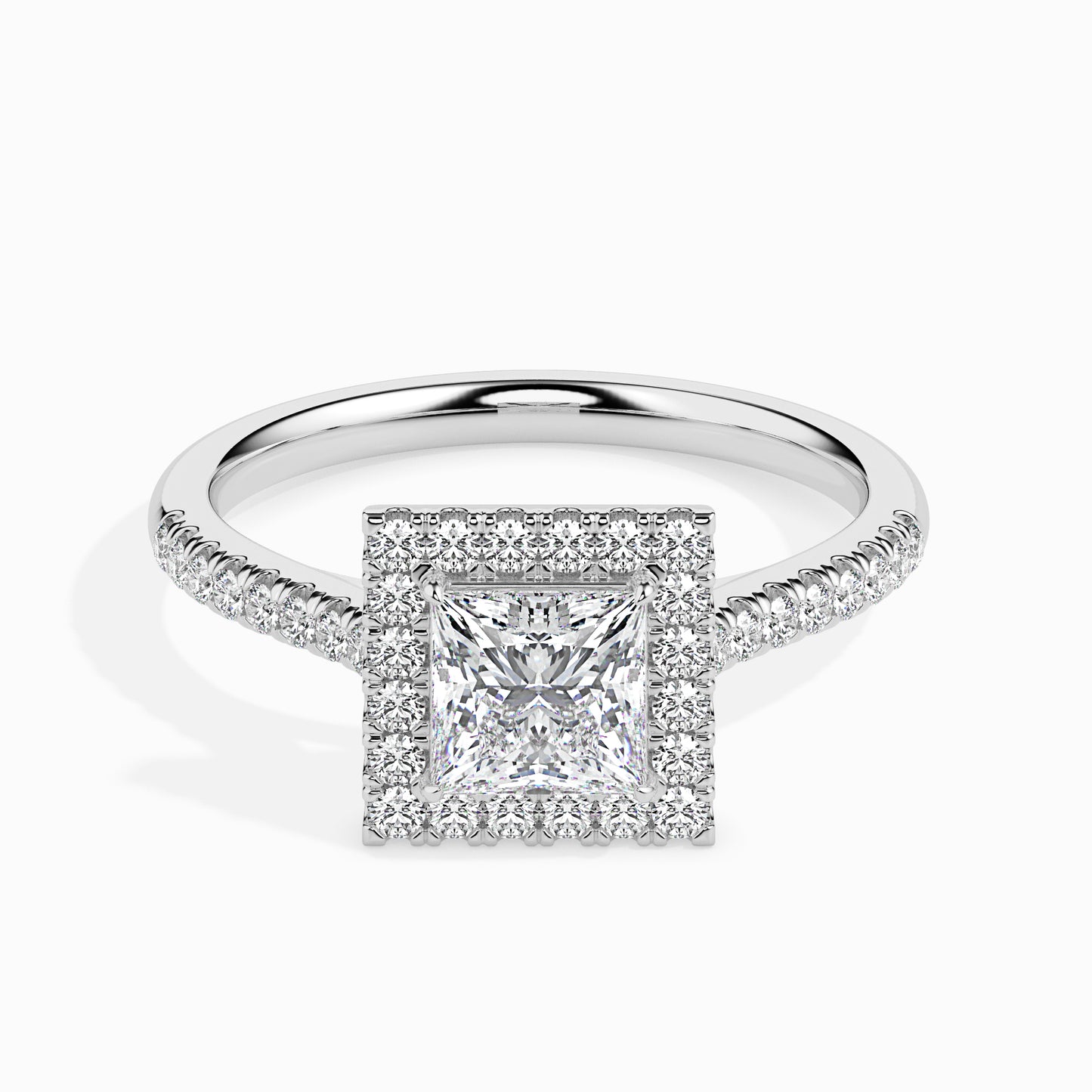 Timeless Sparkle: 1.43 ct Diamond Ring in 4.14kt Gold