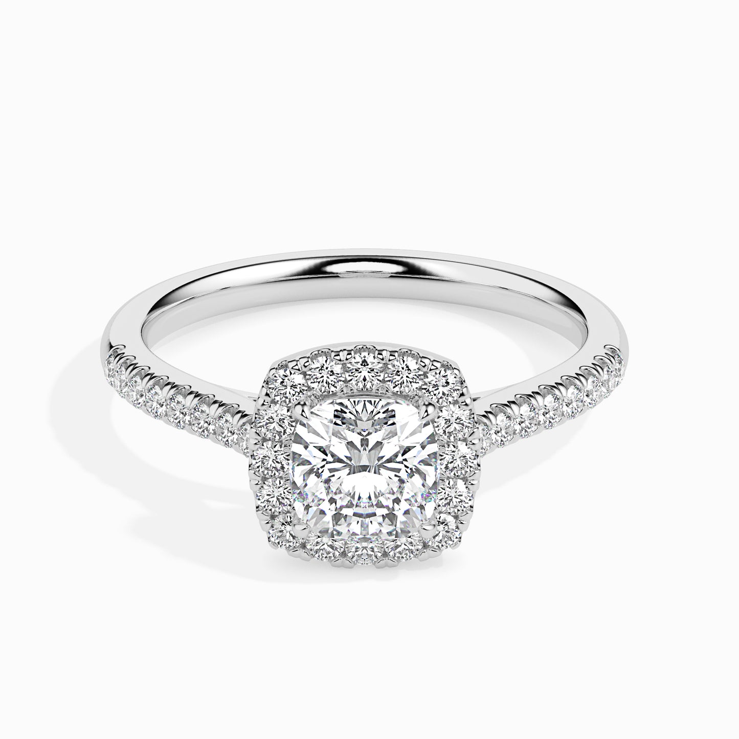 Golden Embrace: 1.41 ct Diamond Ring with 3.9kt Gold