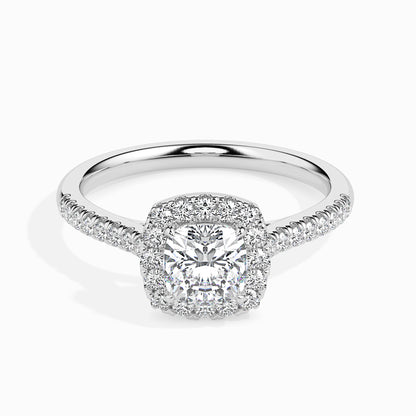 Golden Embrace: 1.41 ct Diamond Ring with 3.9kt Gold