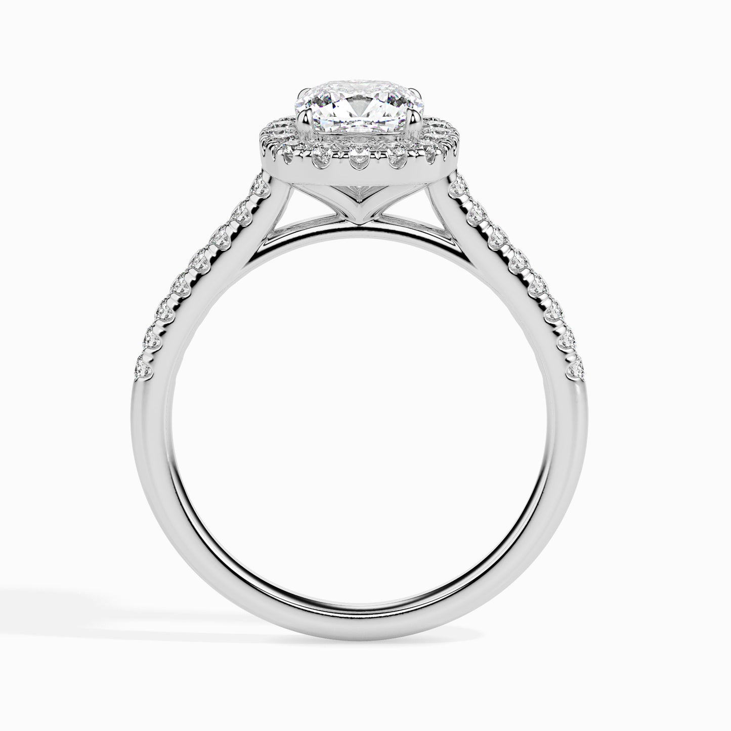 Golden Embrace: 1.41 ct Diamond Ring with 3.9kt Gold