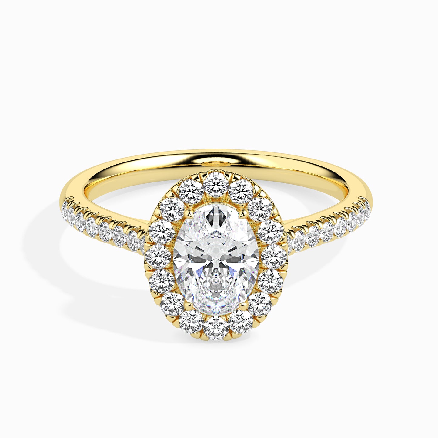 Subtle Radiance: 1.4 ct Diamond Set in Distinctive 3.97kt Gold