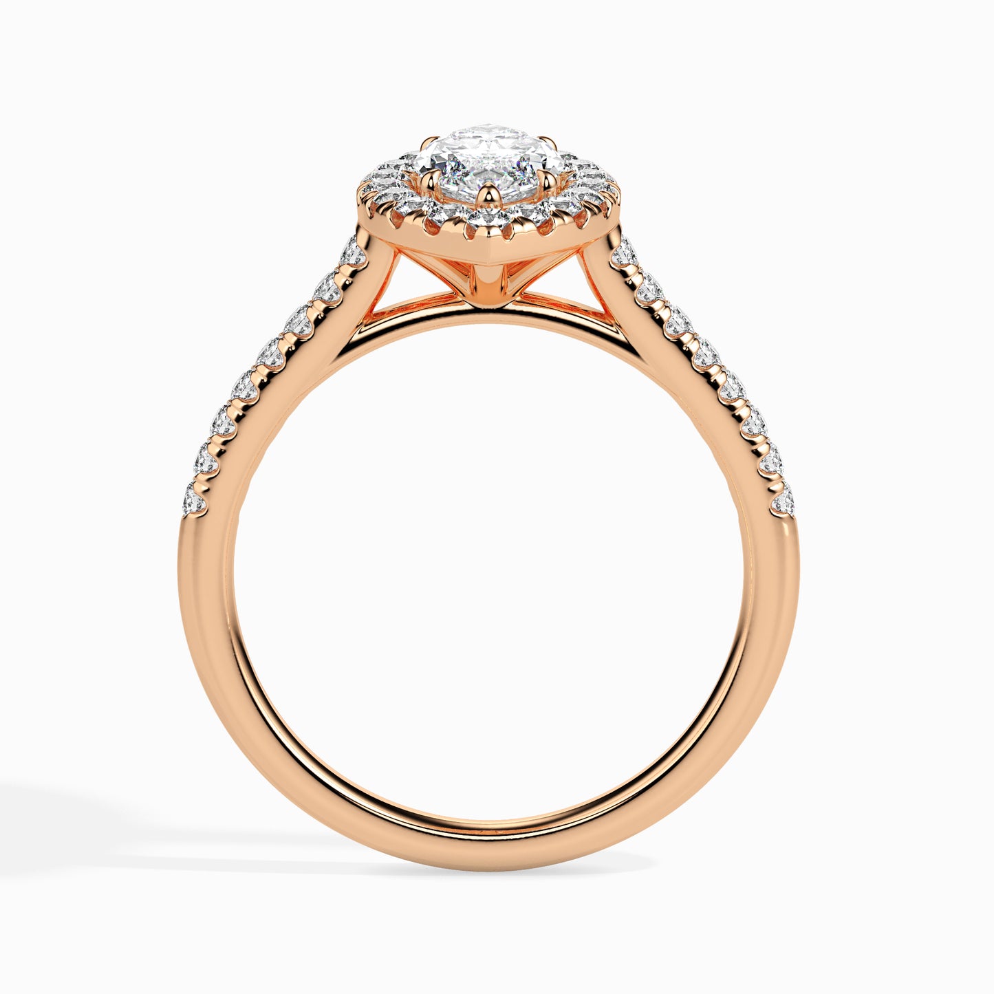 Golden Embrace: 1.48 ct Diamond Ring with 4.1kt Gold