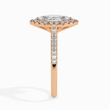 Golden Embrace: 1.48 ct Diamond Ring with 4.1kt Gold