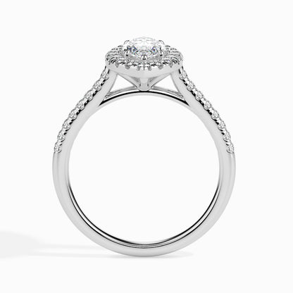 Golden Embrace: 1.48 ct Diamond Ring with 4.1kt Gold