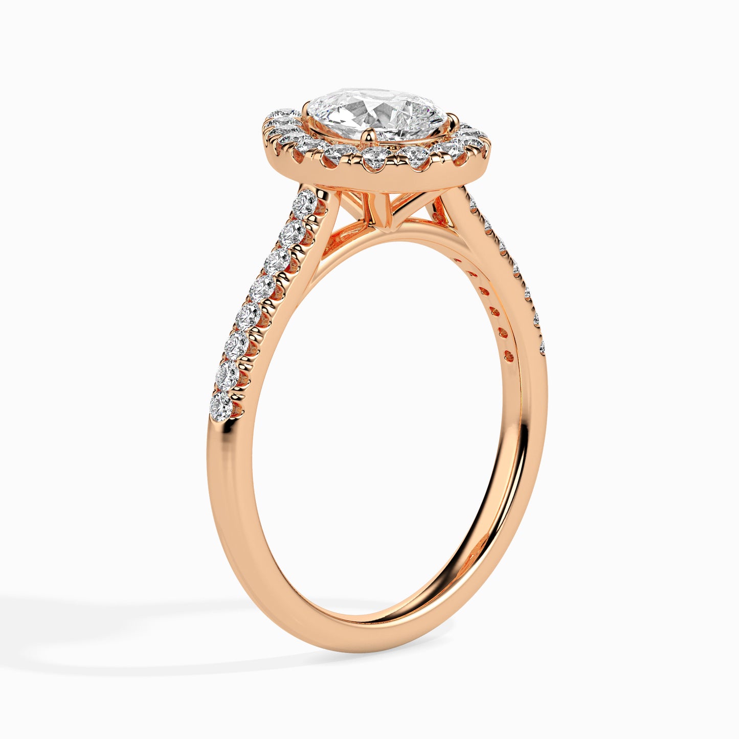 Subtle Radiance: 1.51 ct Diamond Set in Distinctive 14kt Gold
