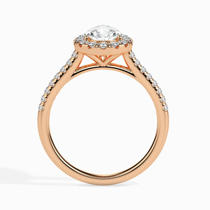 Subtle Radiance: 1.51 ct Diamond Set in Distinctive 14kt Gold