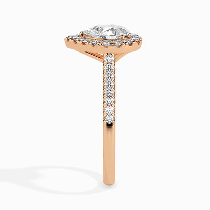 Subtle Radiance: 1.51 ct Diamond Set in Distinctive 14kt Gold