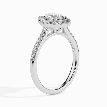 Subtle Radiance: 1.51 ct Diamond Set in Distinctive 14kt Gold
