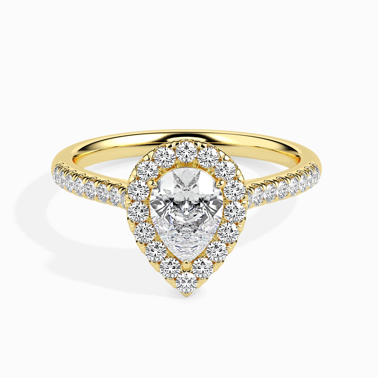 Subtle Radiance: 1.51 ct Diamond Set in Distinctive 14kt Gold