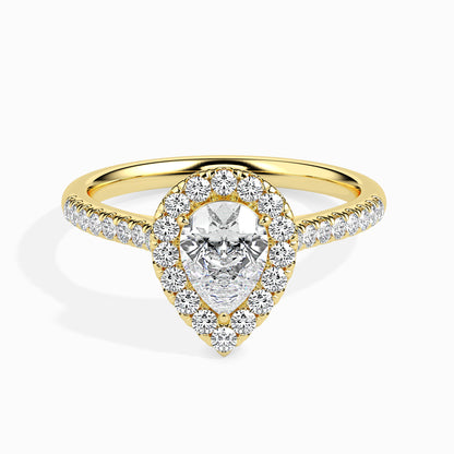 Subtle Radiance: 1.51 ct Diamond Set in Distinctive 14kt Gold