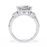 Edge of Love: 2.46ct Lab-Grown Diamond Ring in 14k Gold