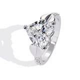 Edge of Love: 2.46ct Lab-Grown Diamond Ring in 14k Gold