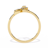 14K Gold Heart-Shaped Diamond Ring – 0.08 Ct Valentine Special