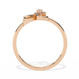 14K Gold Heart-Shaped Diamond Ring – 0.08 Ct Valentine Special