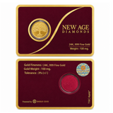 100 mg 999 Fine Gold Coin - Tree of Life