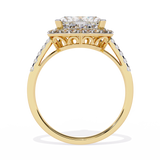 Sultry Siren: 2.04ct Lab-Grown Diamond Ring in 14k Gold