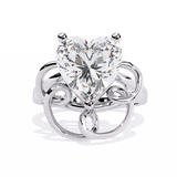 Sultry Siren: 4.10ct Lab-Grown Diamond Ring in 14k Gold