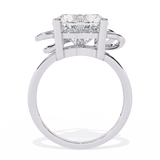 Sultry Siren: 4.10ct Lab-Grown Diamond Ring in 14k Gold