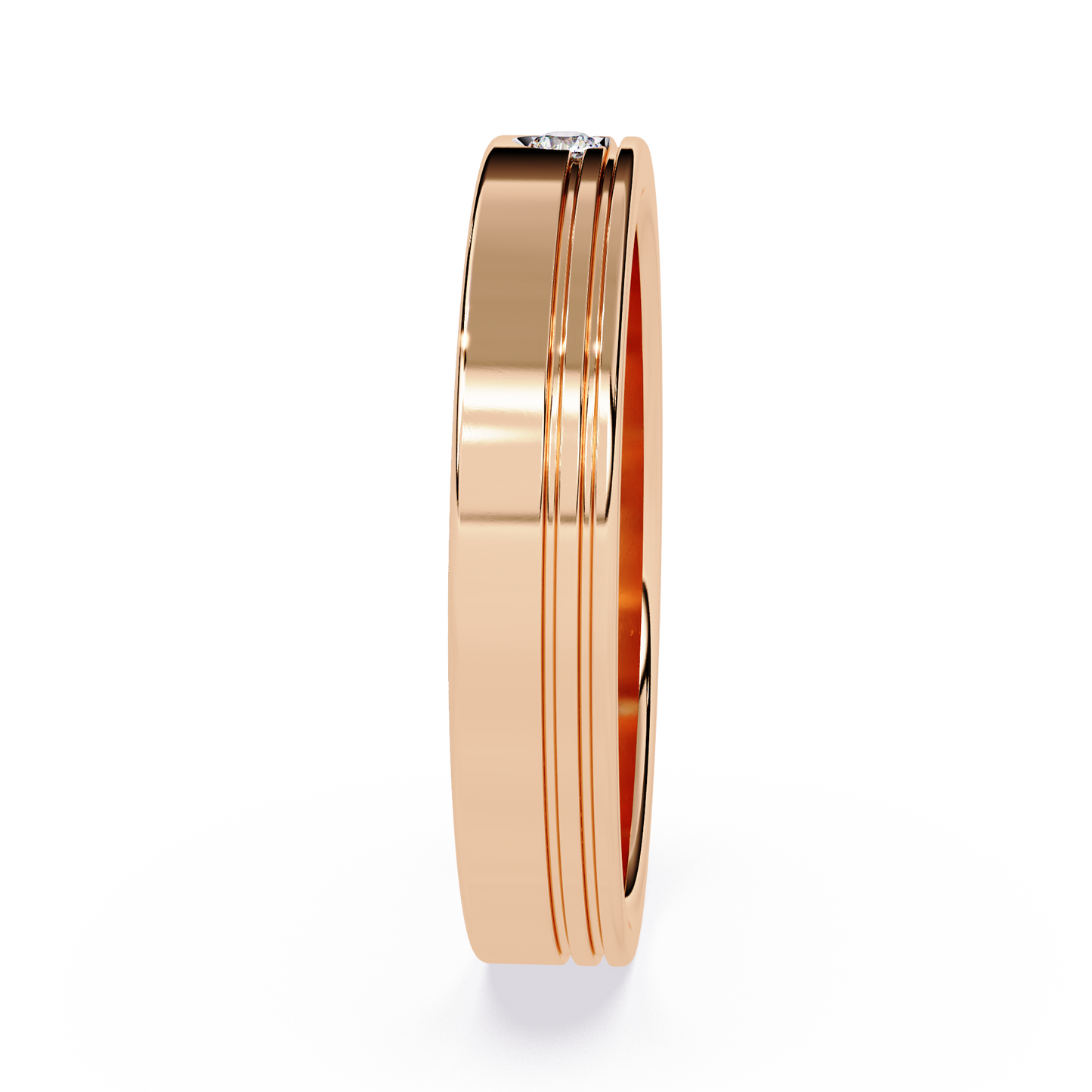 Everyday Elegance: 0.03ct Diamond Ring in 14k Gold