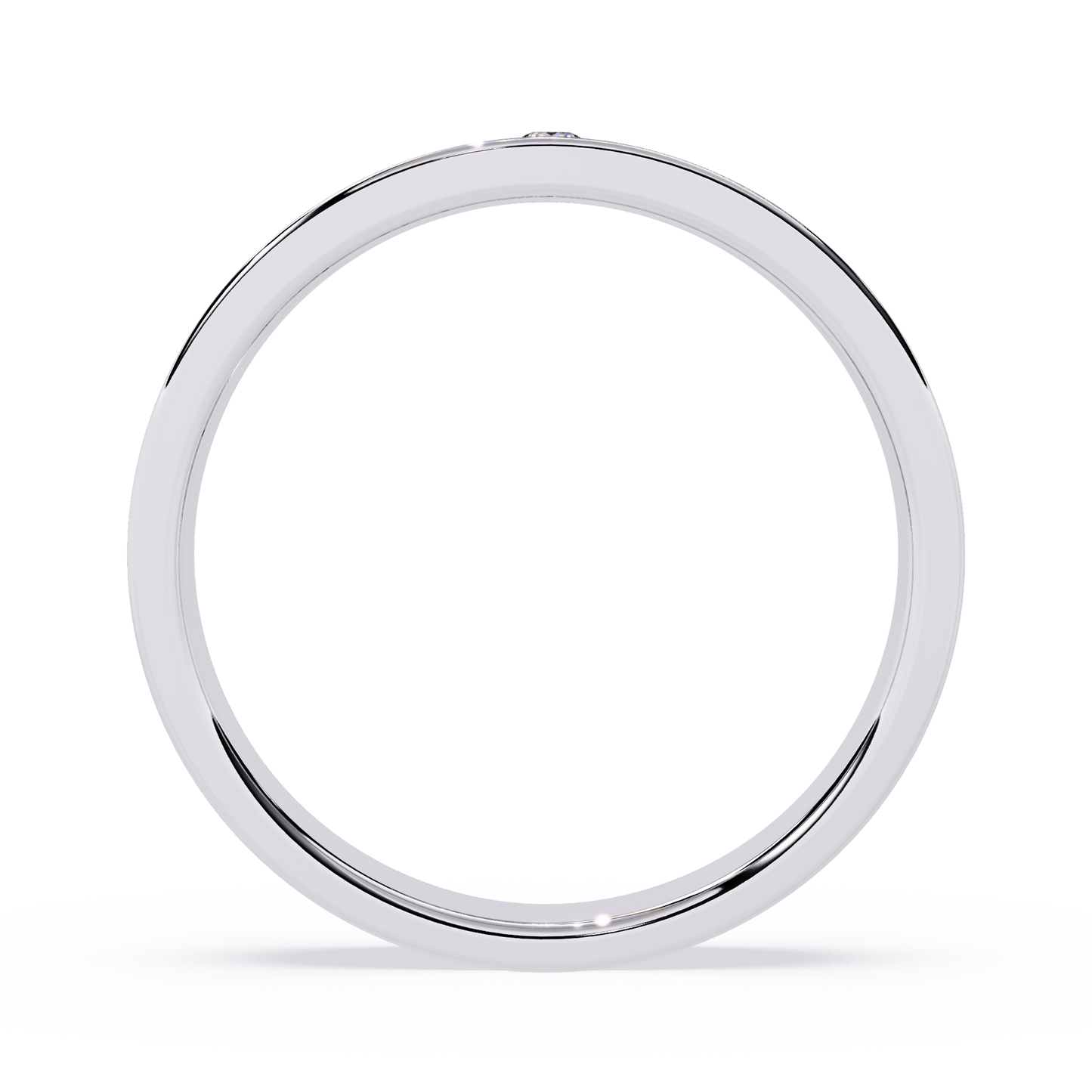 Everyday Elegance: 0.03ct Diamond Ring in 14k Gold