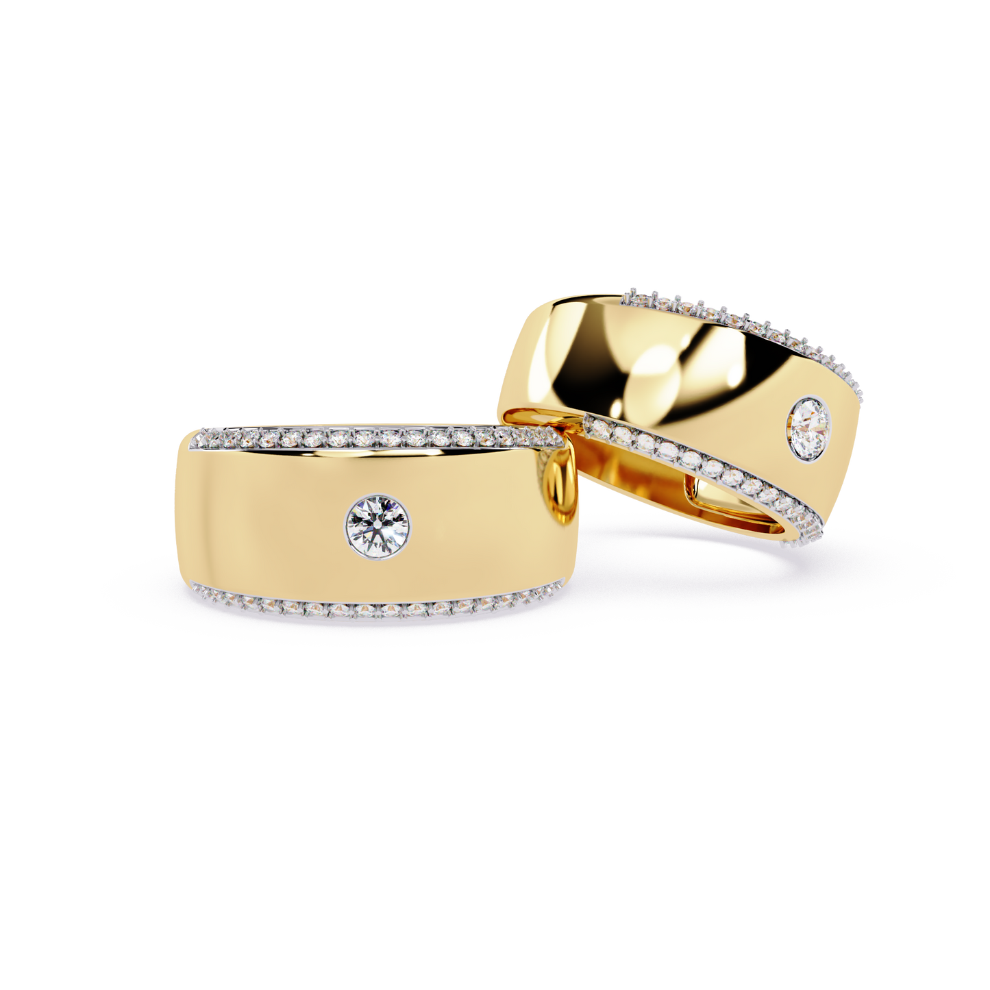 Minimalist Luxe: 0.28ct Lab Grown Diamond Ring in 14k Gold