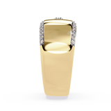 Minimalist Luxe: 0.28ct Lab Grown Diamond Ring in 14k Gold