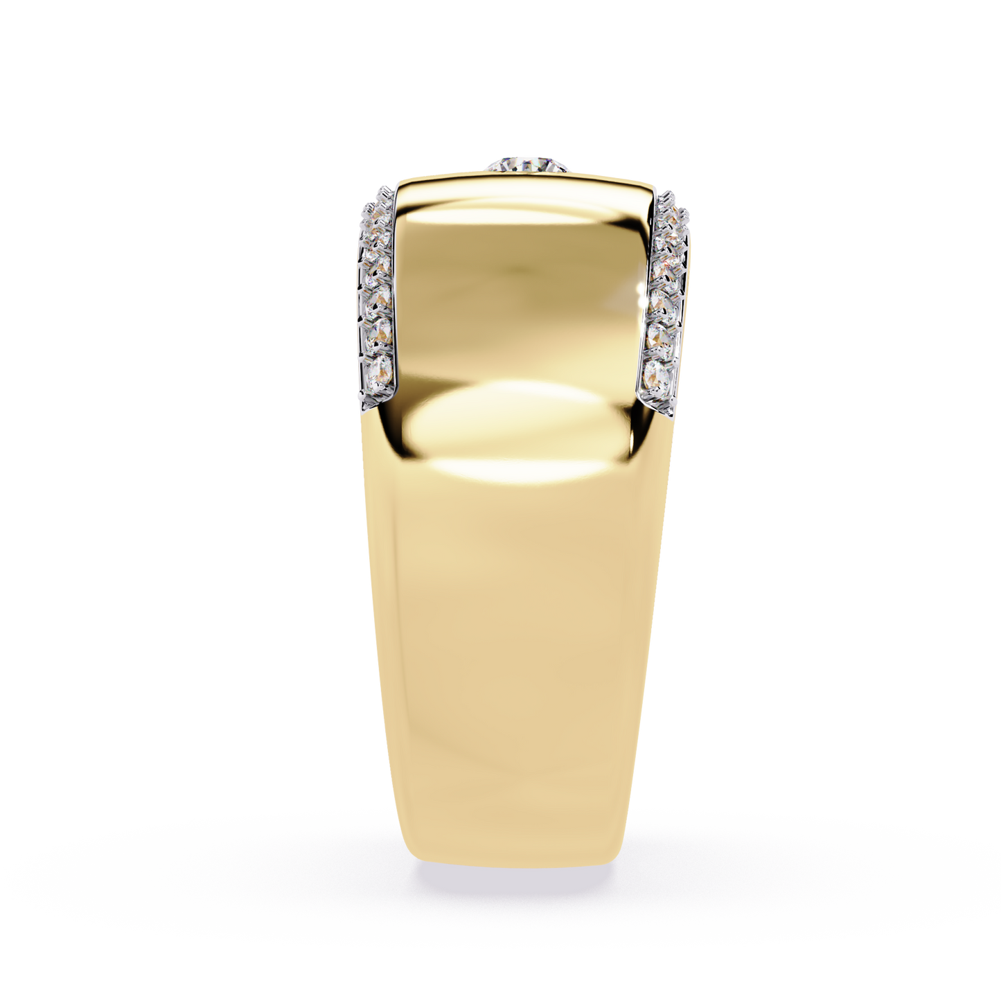 Minimalist Luxe: 0.28ct Lab Grown Diamond Ring in 14k Gold