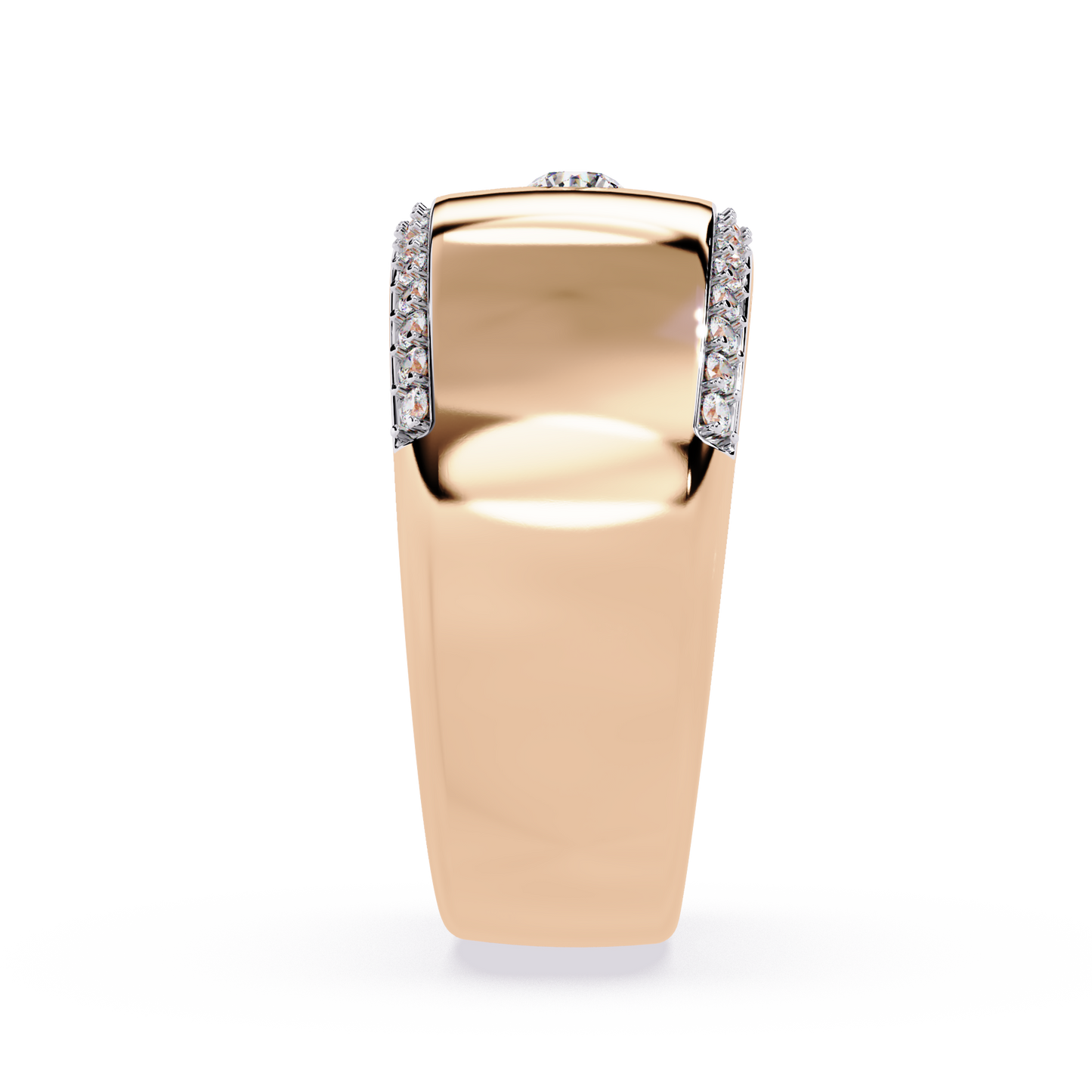 Minimalist Luxe: 0.28ct Lab Grown Diamond Ring in 14k Gold