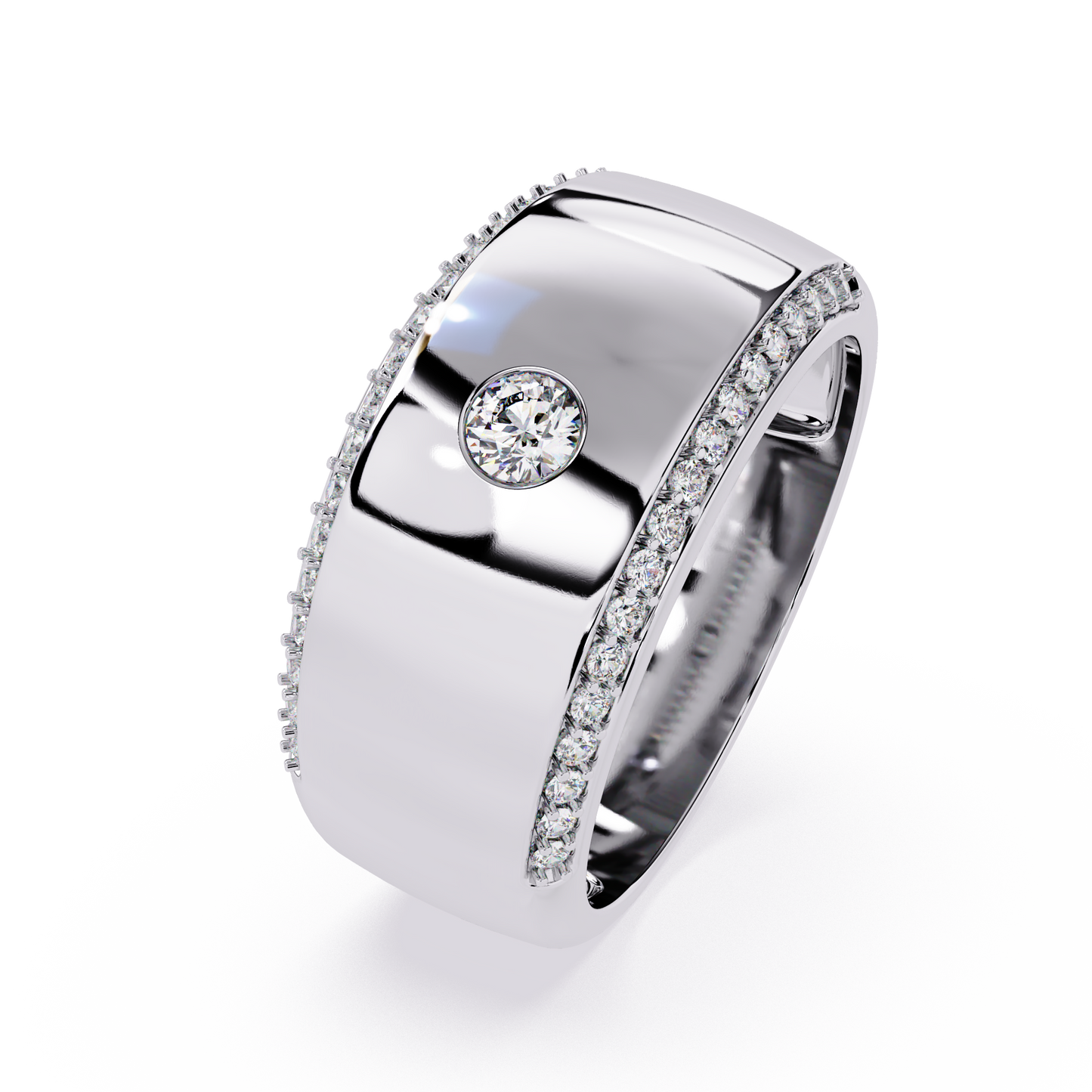 Minimalist Luxe: 0.28ct Lab Grown Diamond Ring in 14k Gold
