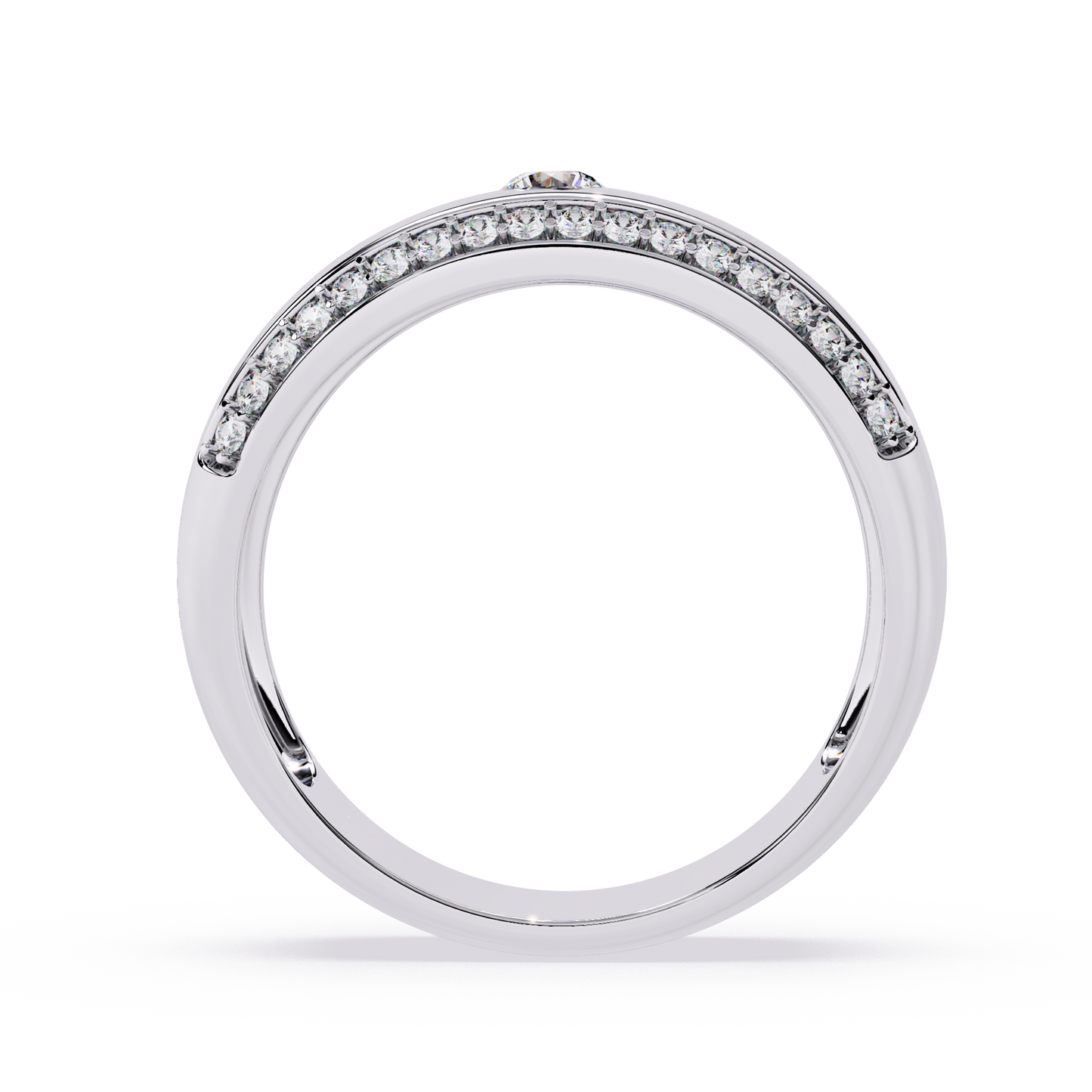 Minimalist Luxe: 0.28ct Lab Grown Diamond Ring in 14k Gold