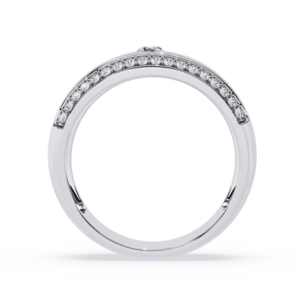Minimalist Luxe: 0.28ct Lab Grown Diamond Ring in 14k Gold