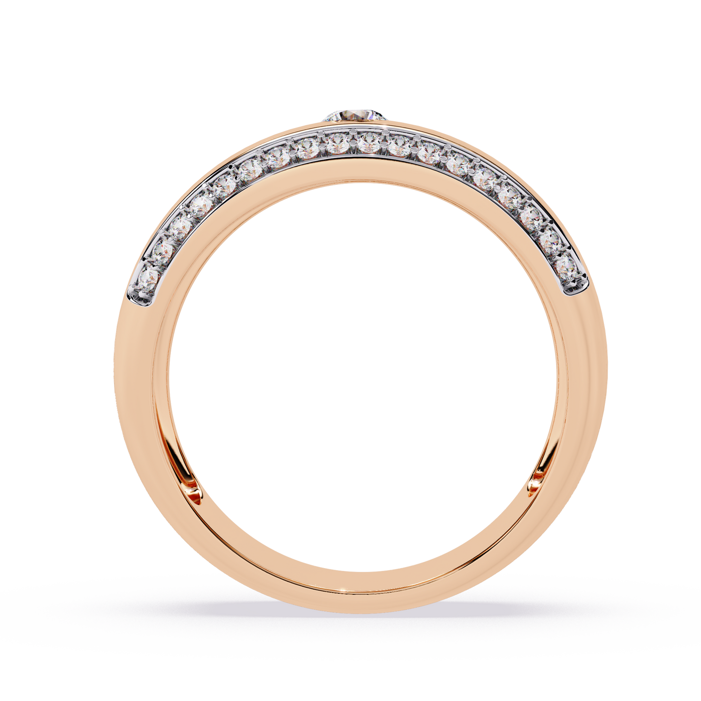 Minimalist Luxe: 0.28ct Lab Grown Diamond Ring in 14k Gold