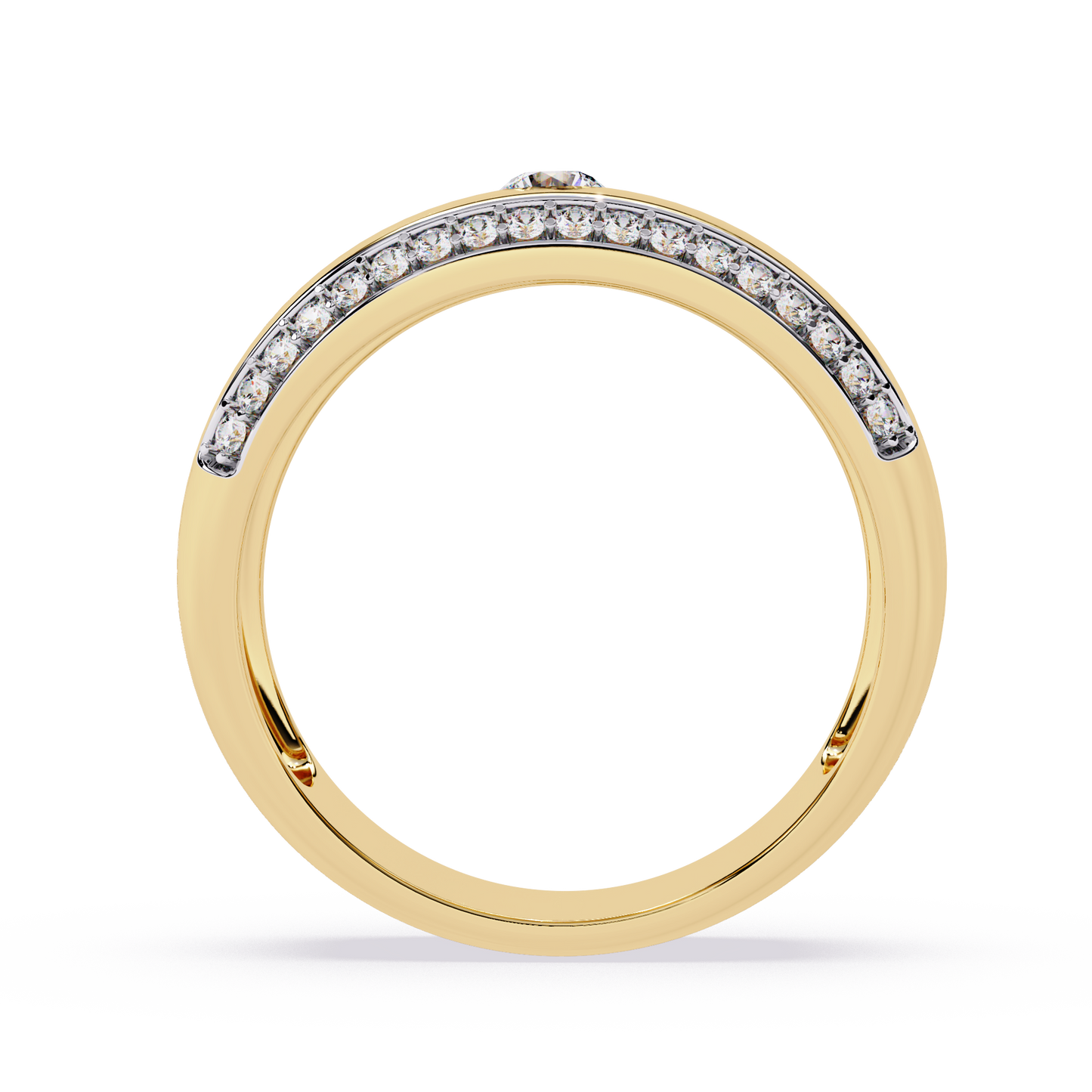 Minimalist Luxe: 0.28ct Lab Grown Diamond Ring in 14k Gold