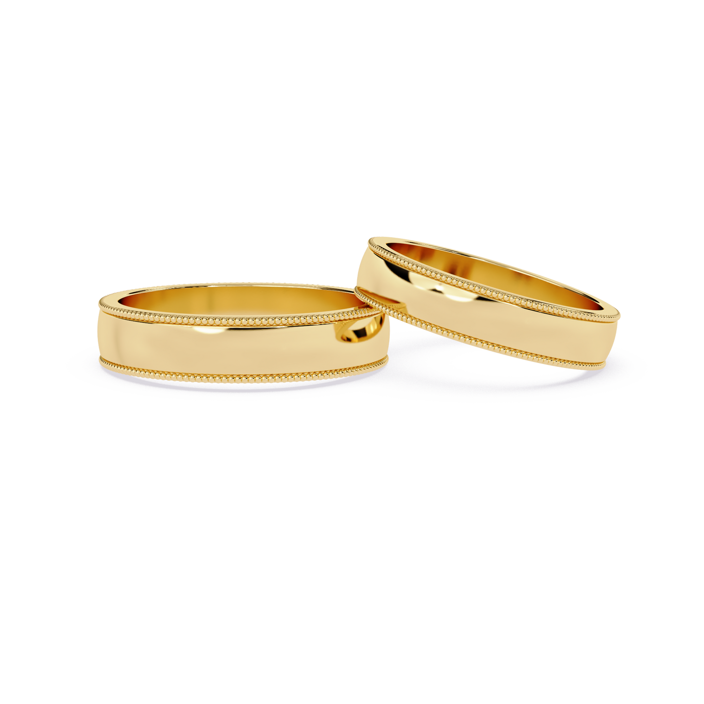 14k Gold Milgrain Band: A Touch of Vintage Elegance