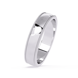14k Gold Milgrain Band: A Touch of Vintage Elegance