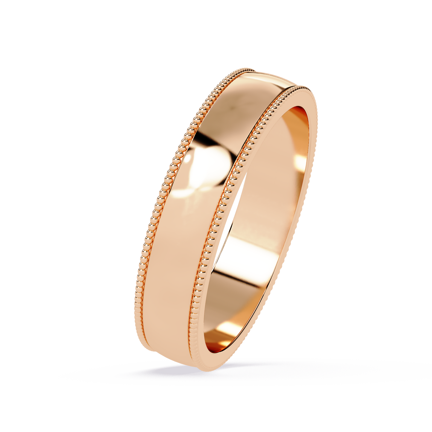 14k Gold Milgrain Band: A Touch of Vintage Elegance
