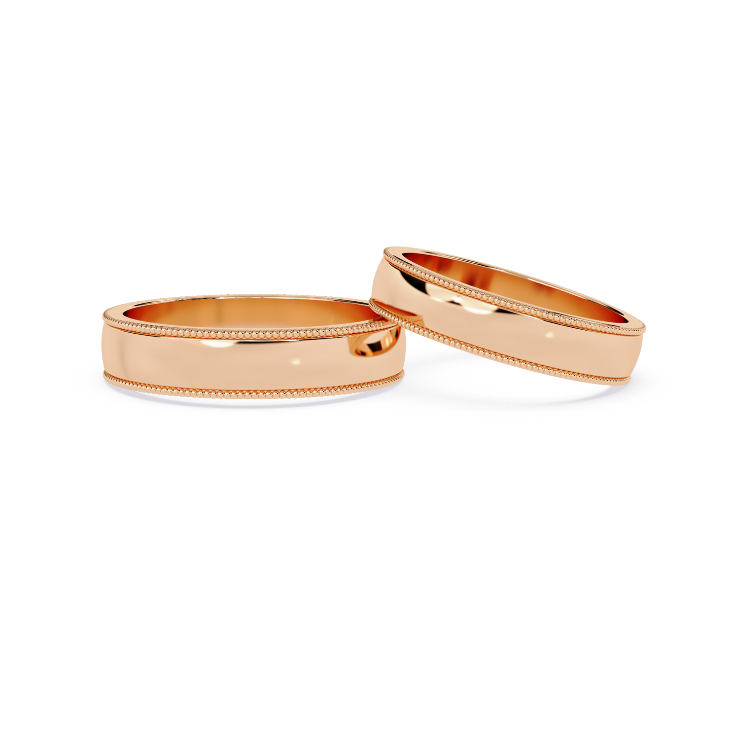 14k Gold Milgrain Band: A Touch of Vintage Elegance