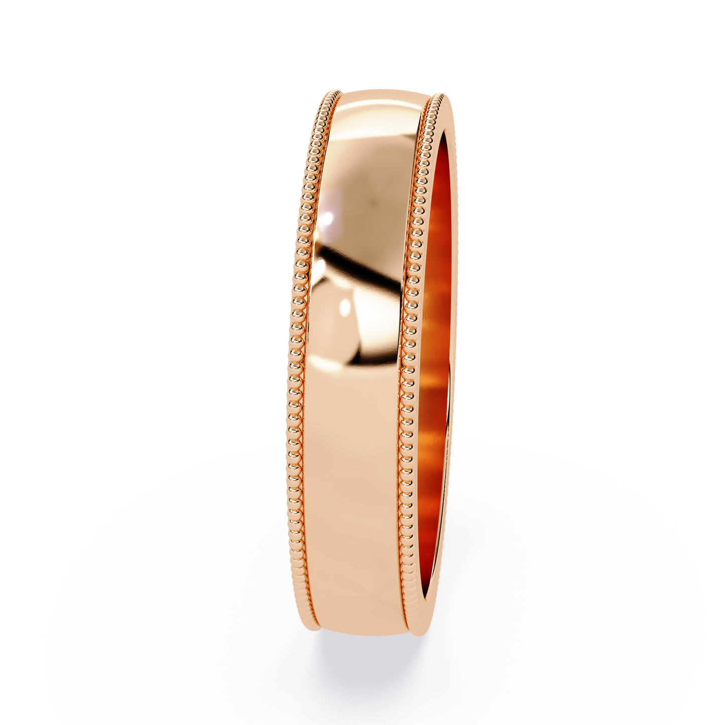14k Gold Milgrain Band: A Touch of Vintage Elegance