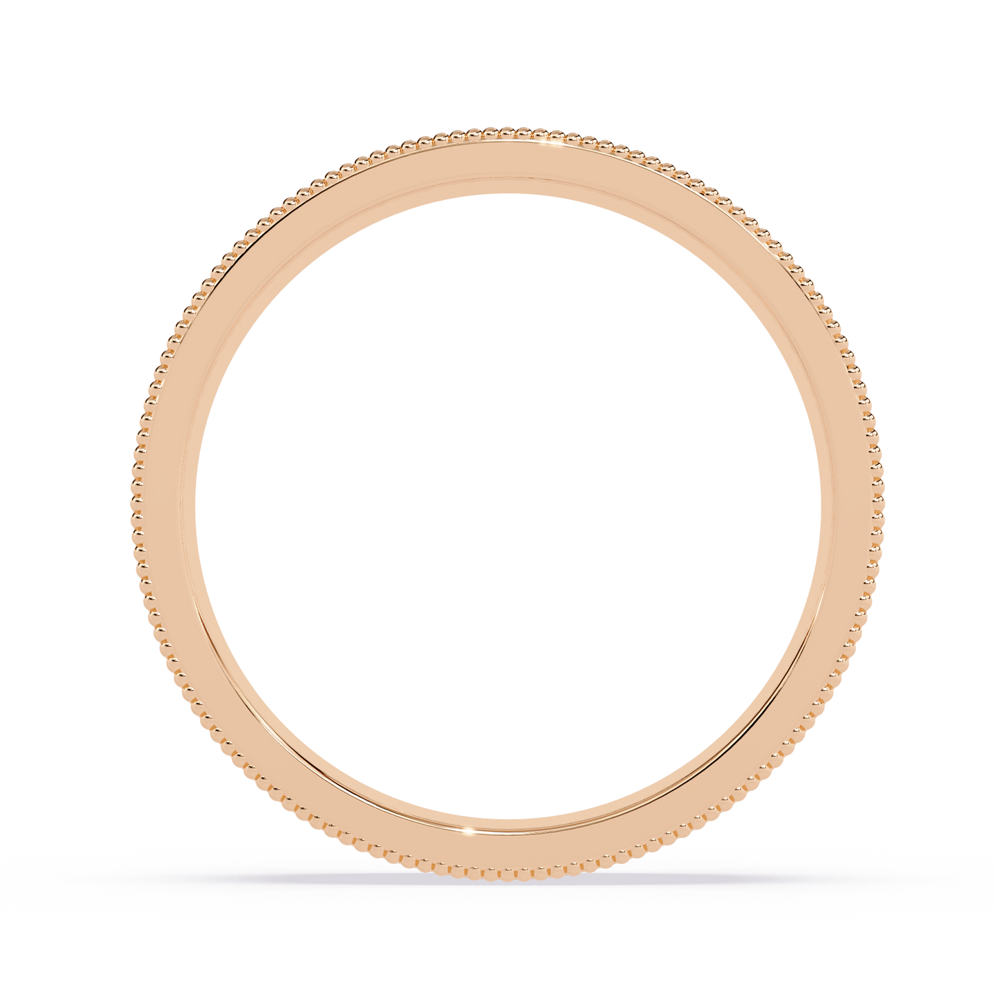 14k Gold Milgrain Band: A Touch of Vintage Elegance
