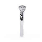 Valentine's Whisper: 0.50ct Lab Grown Diamond Ring in 14k Gold